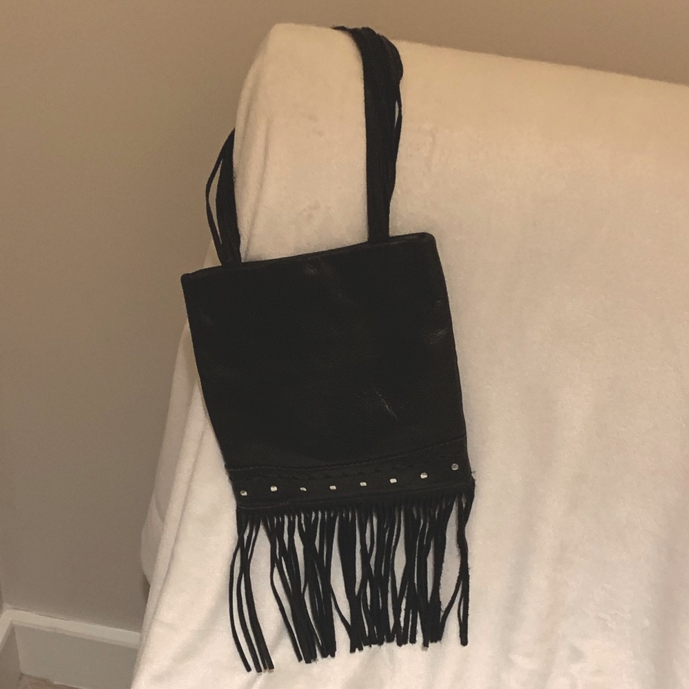 Kenneth Cole New York vintage fringe purse